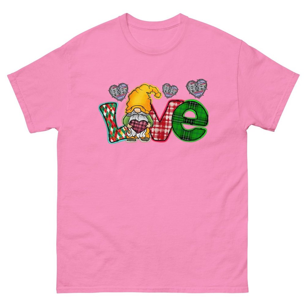 Love multi color classic tees